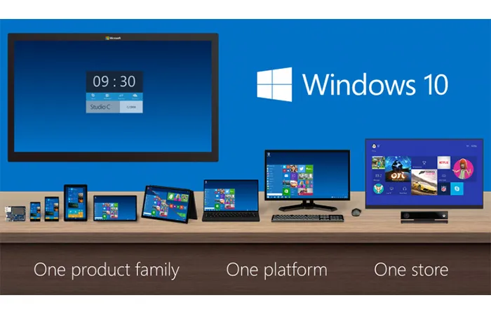 ویندوز ۱۰ سیستمعاملی یکپارچه بر روی دستگاههای مختلف است