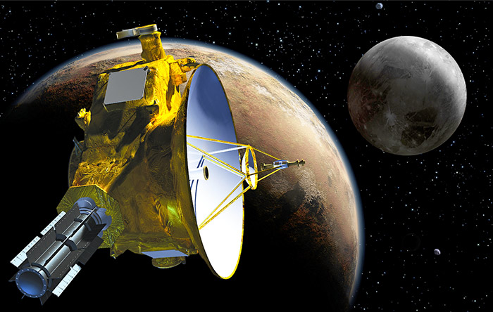 فضاپیمای افق‌های نو، در ماه جولای گذری نزدیک از کنار سیاره‌ی کوتوله‌ی پلوتو داشت