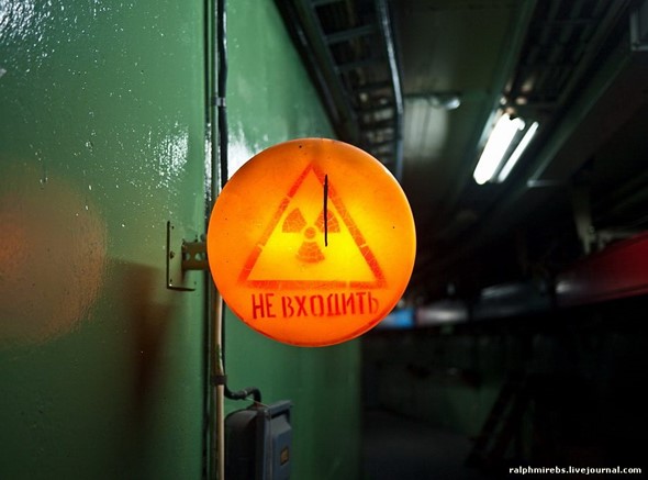 دستگاه تشخیص تشعشعات رادیواکتیو در روسیه. عکس در سال 2011 گرفته شده است.
