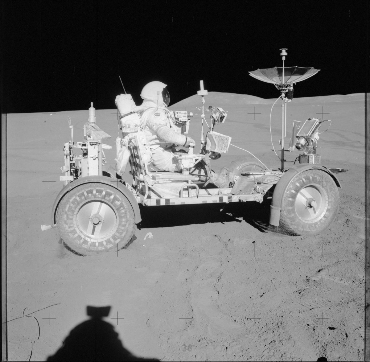 6 - Taking the lunar rover out for a ride