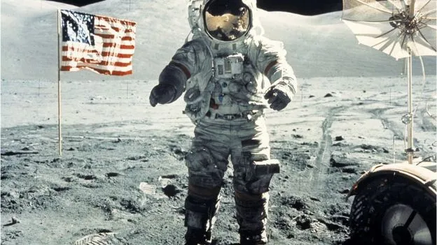 یوجین سرنن آخرین کسی بود که روی ماه قدم گذاشت