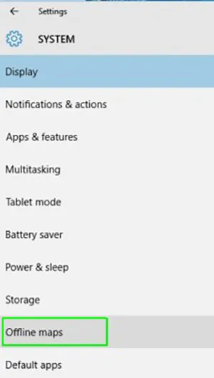 نقشه آفلاین