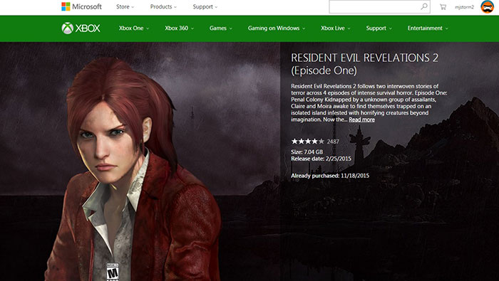 دانلود بازی Resident Evil: Revelations 2 برای Xbox One