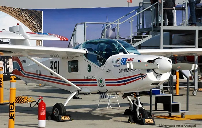هواپیمای آموزشی ساخت پاکستان به نام سوپر مشاک