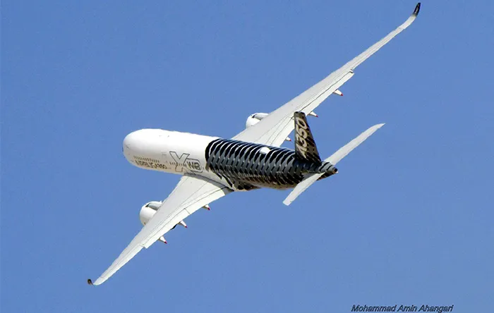 وقار و متانت در پرواز ایرباس ۳۵۰