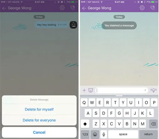 اپدیت جدید وایبر