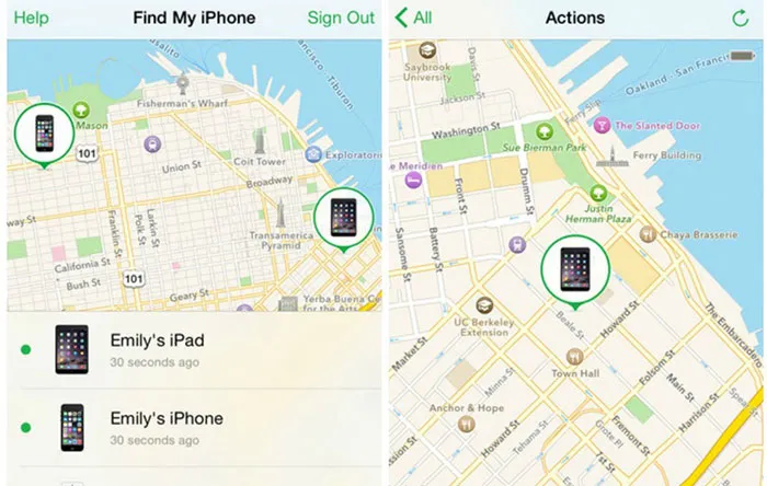 برنامه Find My iPhone