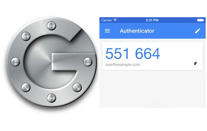 برنامهی Google Authenticator