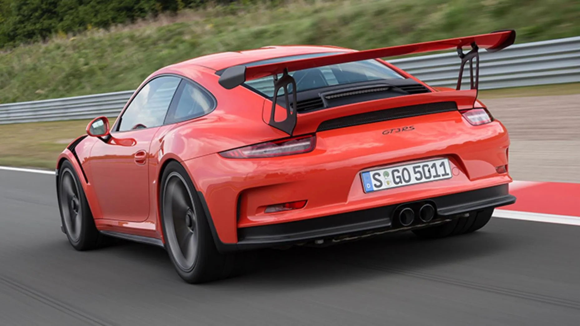 12-Porsche 911 GT3 RS 493bhp, 193mph