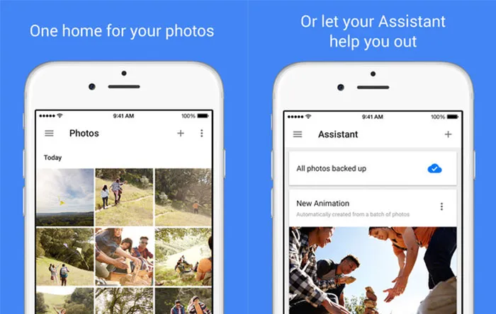 برنامه‌ی Google Photos