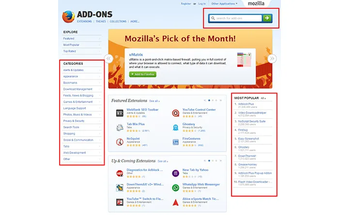 افزونه فایرفاکس