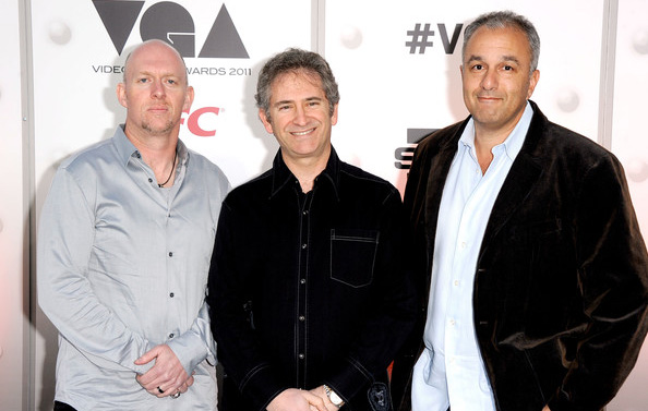Above-Blizzard-founders-(left-to-right)-Frank-Pearce,-Mike-Morhaime,-and-Allen-Adham