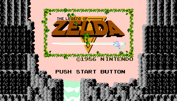 Zelda Title Screen