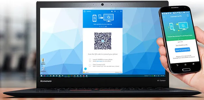 اتصال گوشی به لپتاپ