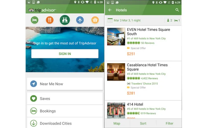 اپلیکیشن سفر