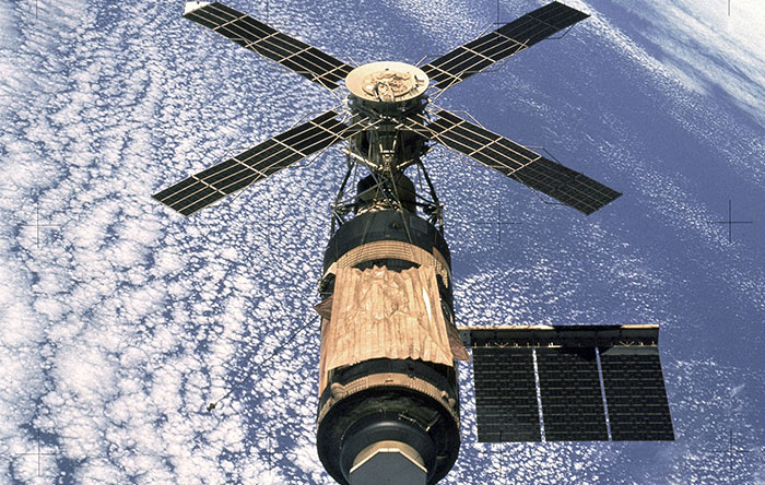 اسکای لب اولین ایستگاه فضایی آمریکایی بود.