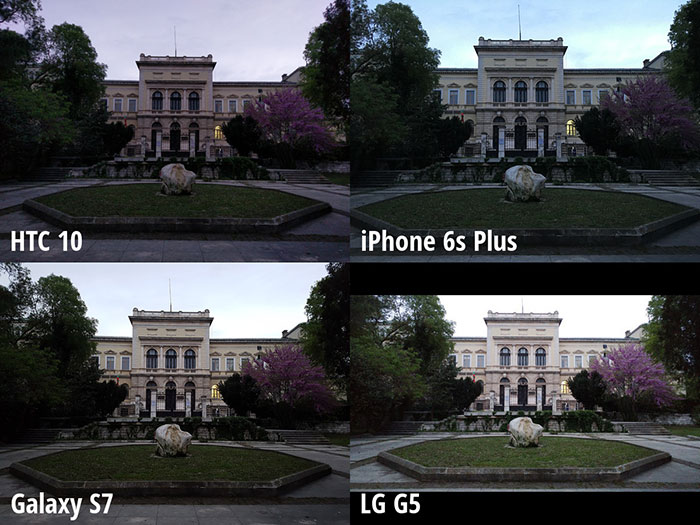 عکاسی نور کم - HTC 10 - LG G5 - Galaxy S7 - iPhone 6s Plus - 01
