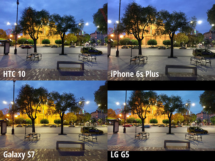 عکاسی نور کم - HTC 10 - LG G5 - Galaxy S7 - iPhone 6s Plus - 02