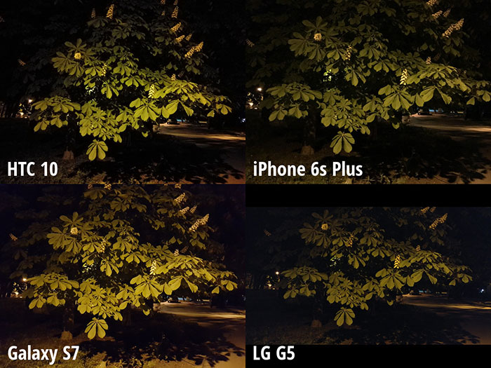 عکاسی نور کم - HTC 10 - LG G5 - Galaxy S7 - iPhone 6s Plus - 06