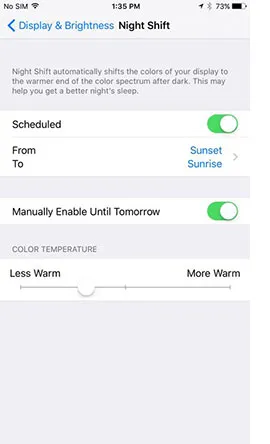 اپل نایت شیفت