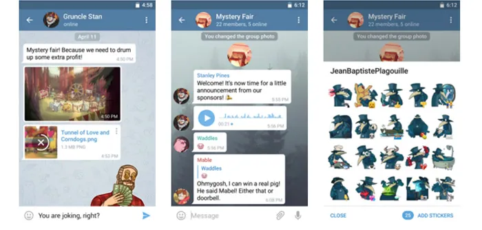 تلگرام اندروید