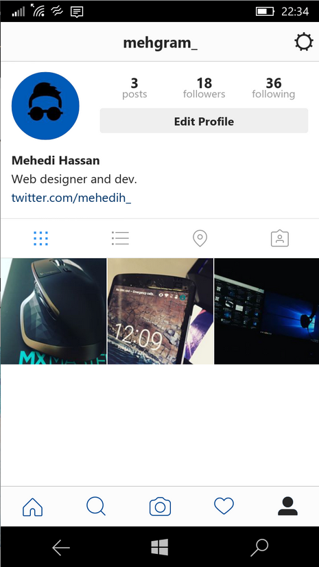 Instagram Windows Ten (5)