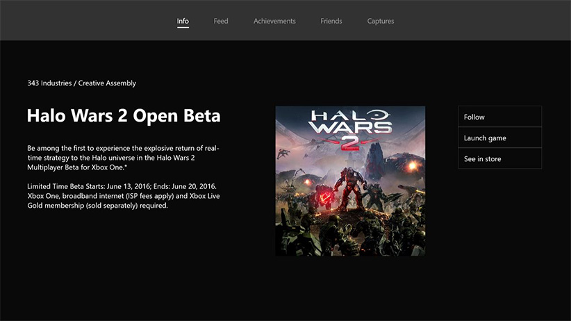 تصویر لو رفته از Halo Wars 2 که وجود نسخه‌ی آزمایشی این بازی را تایید می‌کند.
