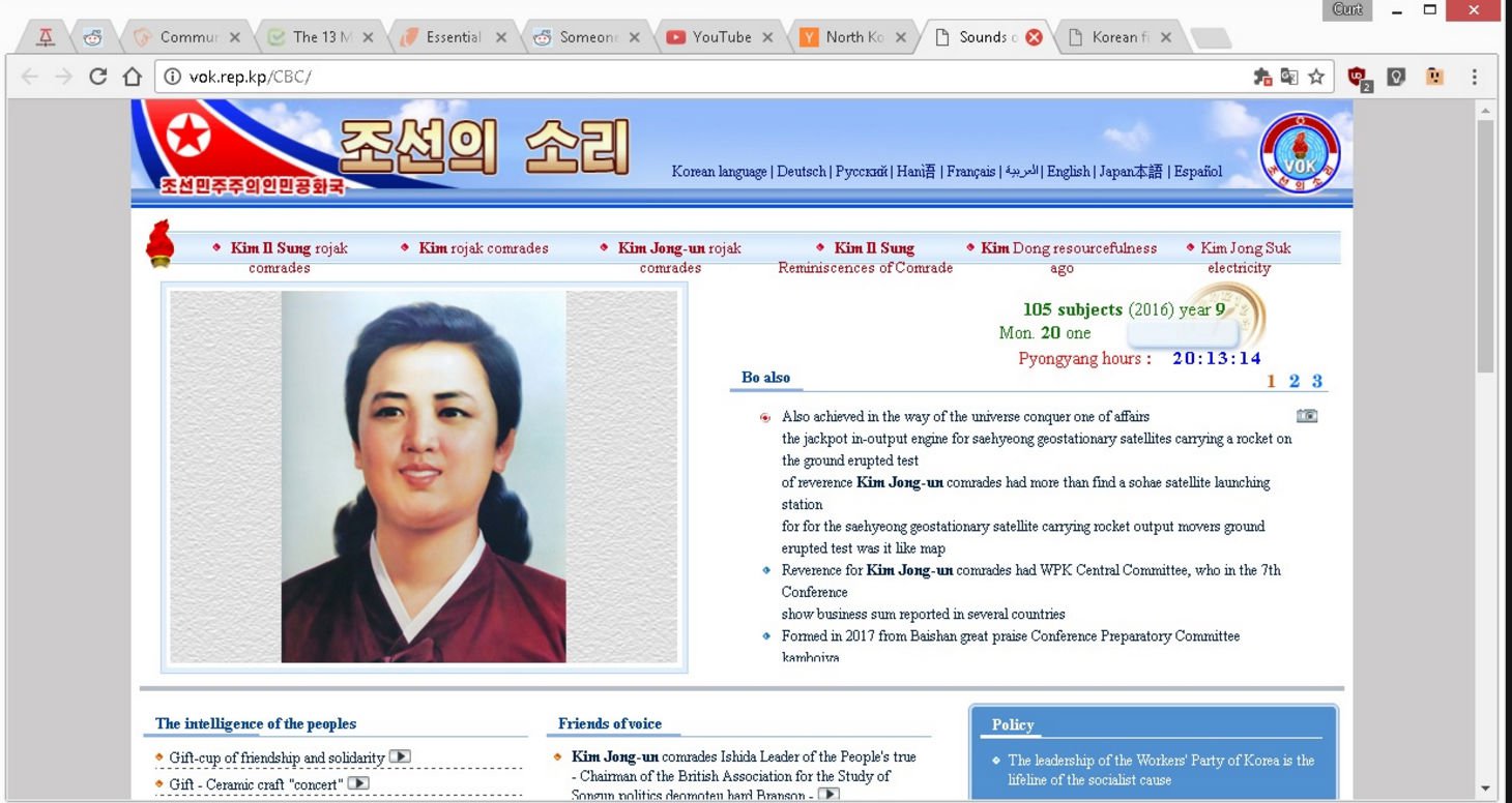 North Korean Websites (3)