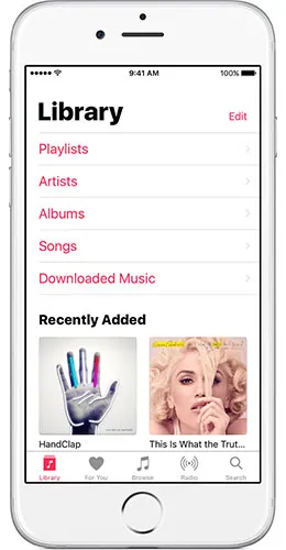 نقد و بررسی اپل موزیک در iOS 10