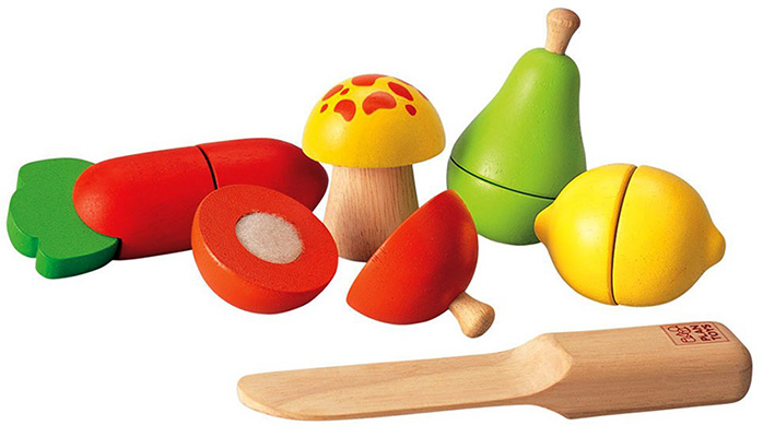 اسباب‌بازی پلن تويز مدل Fruit And Vegetable Play Set
