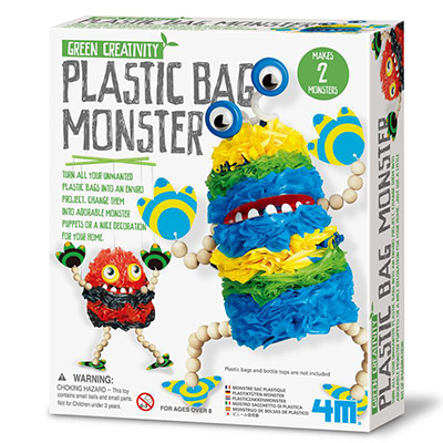 کيت آموزشی 4ام مدل Plastic Bag Monster 04580