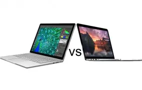 مقایسه سرفیس بوک و مک بوک پرو