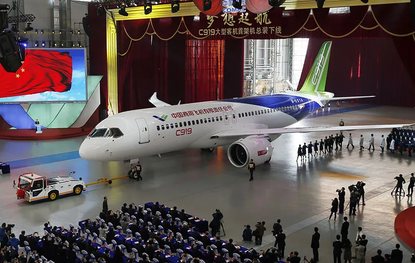 china-C919airplane