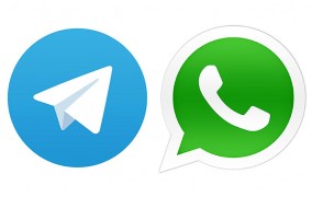 برنامه های whatsapp و telegram