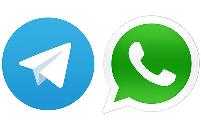 واتس اپ تلگرام