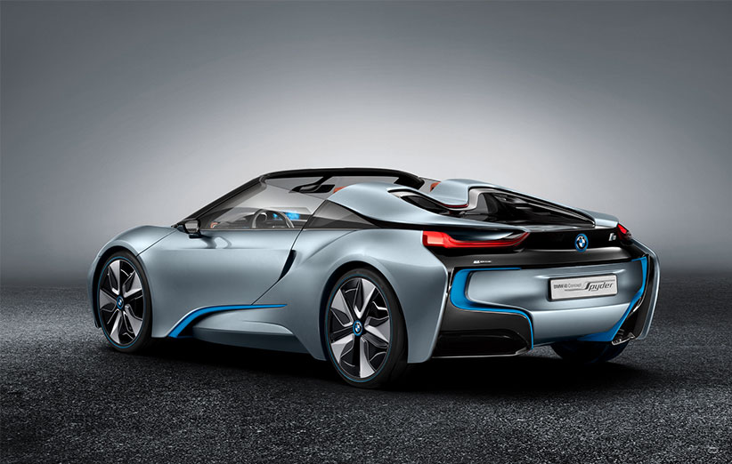 اتومبیل i8 spyder شرکت BMW