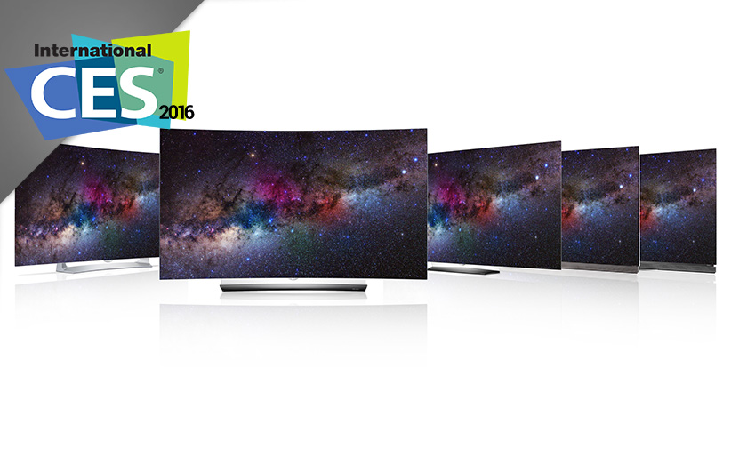 LG 4K TV CES 2016