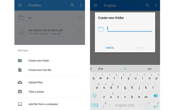 دراپ باکس ۵