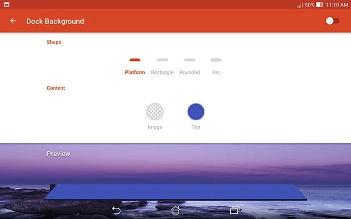 نوا لانچر داک