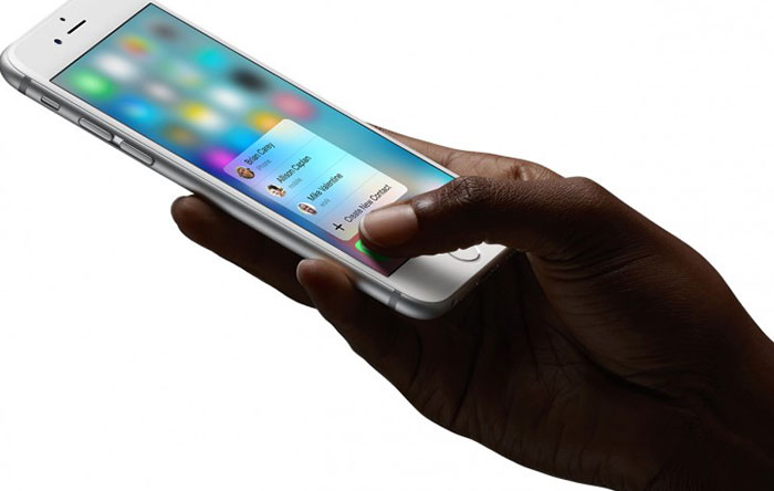 iPhone 6s 3D Touch