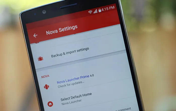 نوا لانچر پرایم