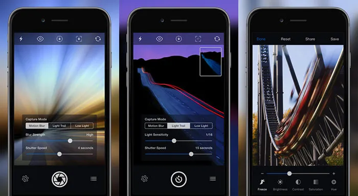 اپلیکیشن عکاسی Slow Shutter Cam