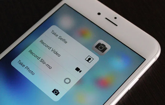 عکاسی حرفه‌ای با دوربین آیفون - لمس سه بعدی