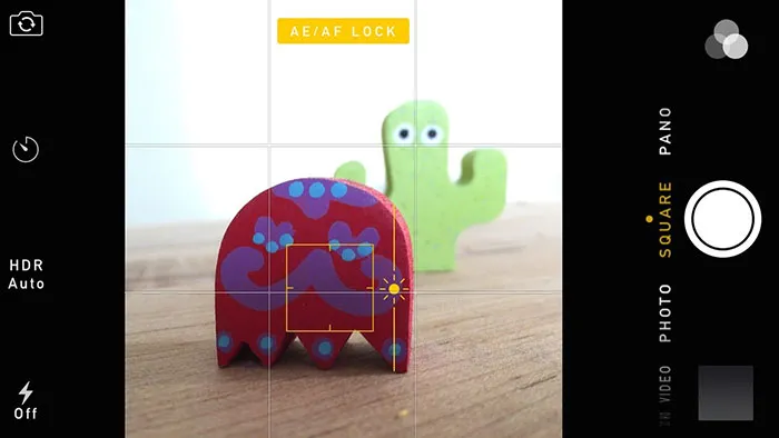 عکاسی حرفه‌ای با دوربین آیفون - قفل فوکوس و نوردهی