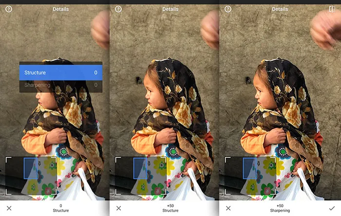 اپلیکیشن ویرایش عکس Snapseed - جزئیات