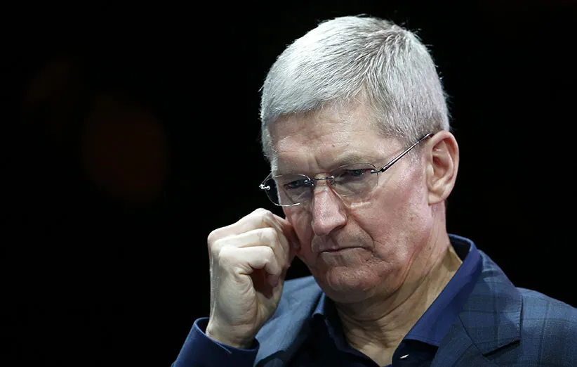 مدیر عامل اپل - تیم کوک - کاهش فروش آیفون