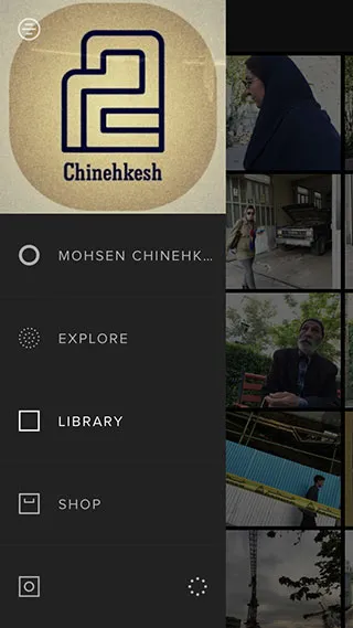 اپلیکیشن VSCO - انتشار عکس - عکاسی موبایل ۰۳