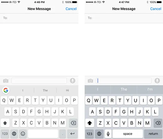 ۰۲ - اپلیکیشن Gboard