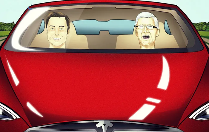 اپل یکی از معدود شرکت‌هایی است که در کنار توان مالی برای خرید تسلا، تجربه، امکانات و پول کافی را هم برای ادامه راه آن دارد. 