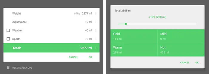 ۰۳ -نقد و بررسی اپلیکیشن سلامتی Water Drink Reminder